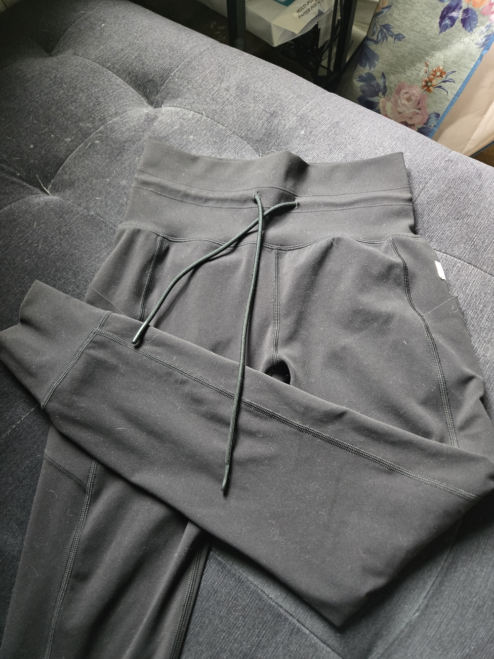 Vuori Black High-Rise Form Performance Leggings